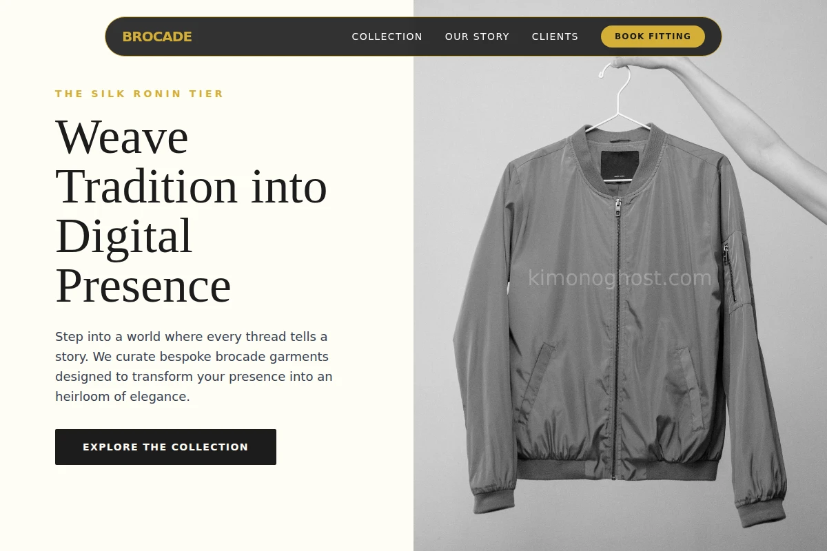 Brocade Clothing