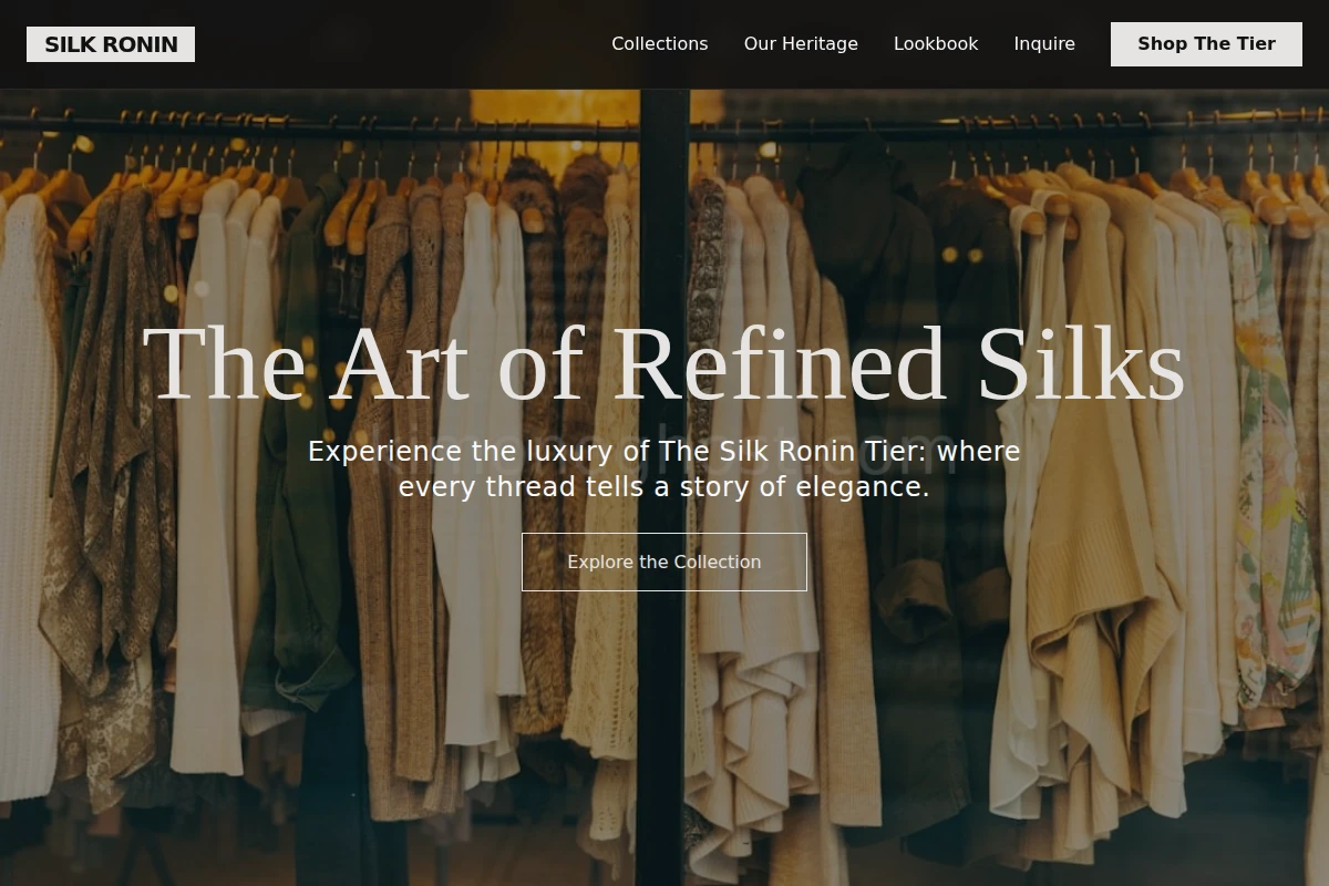 Silk Clothing