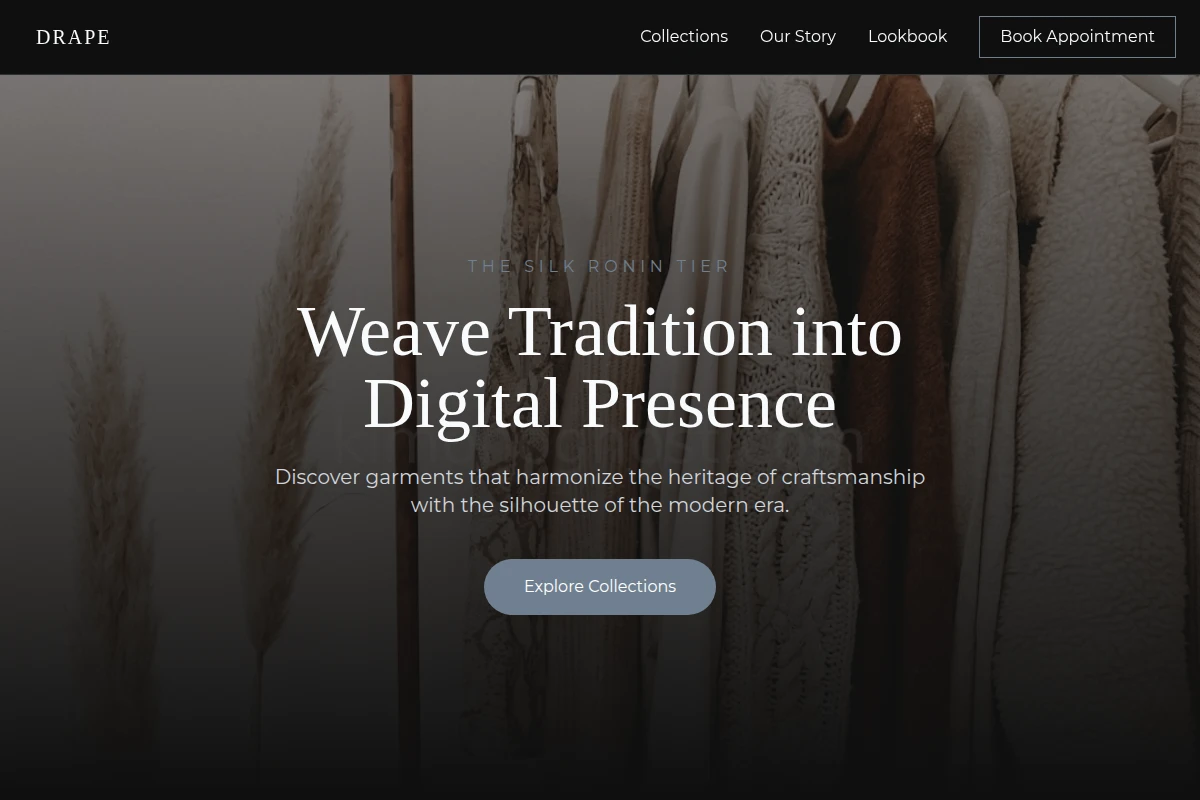 Drape Clothing