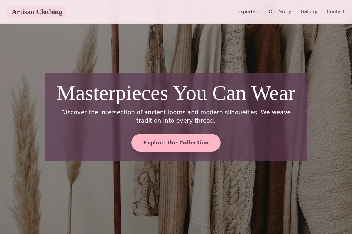 Artisan Clothing