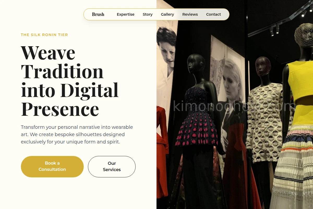 Brush Fashion Design