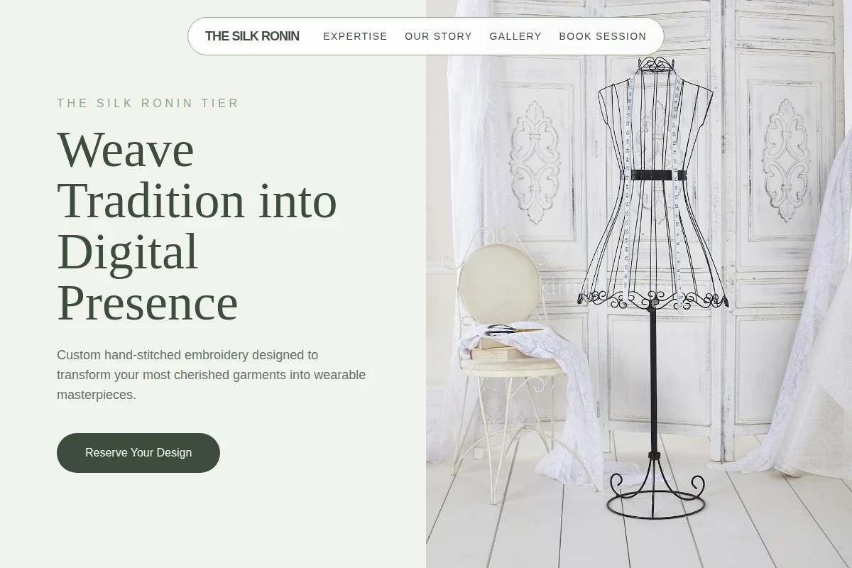 Premium Boutique Website Design