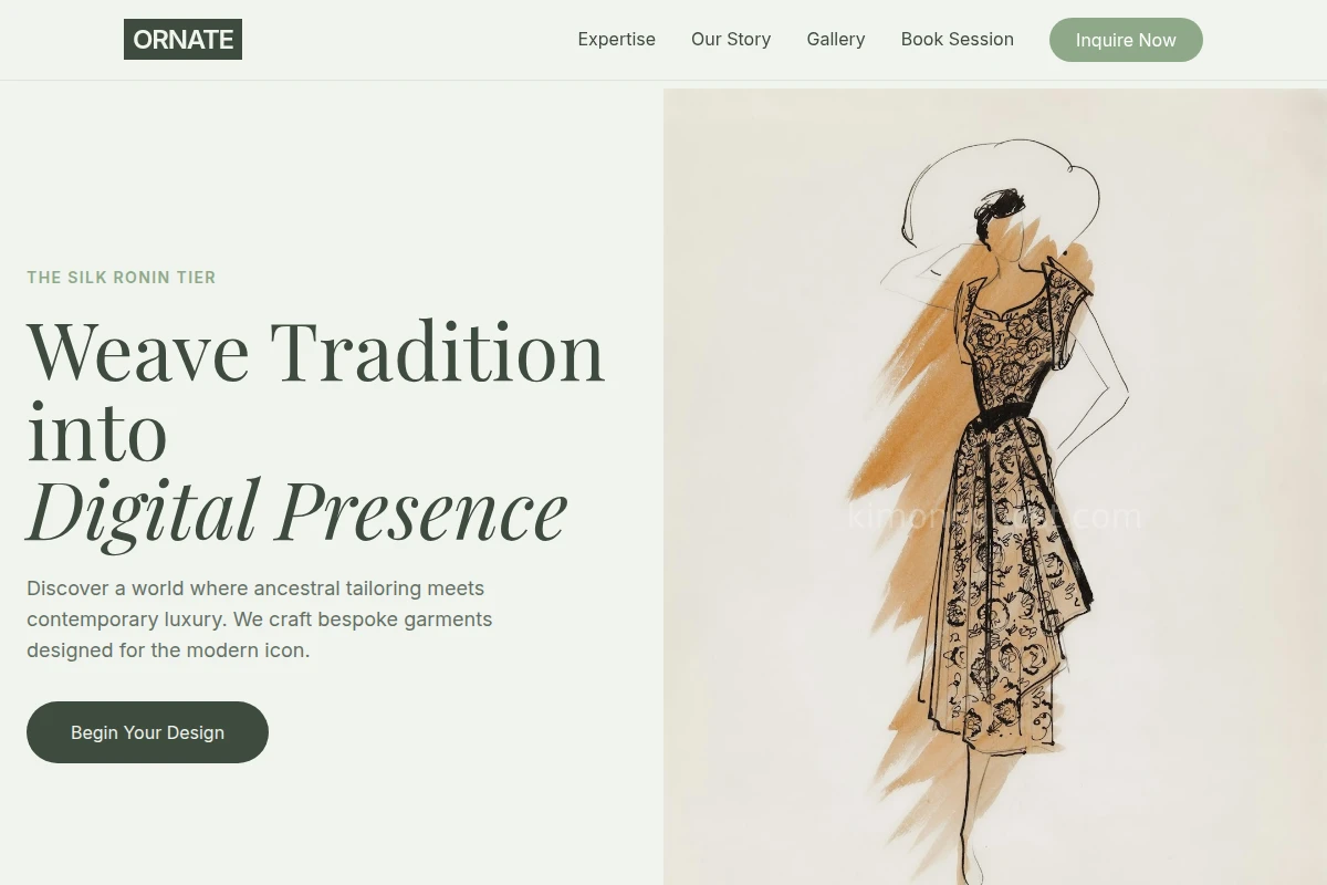Ornate Fashion Design