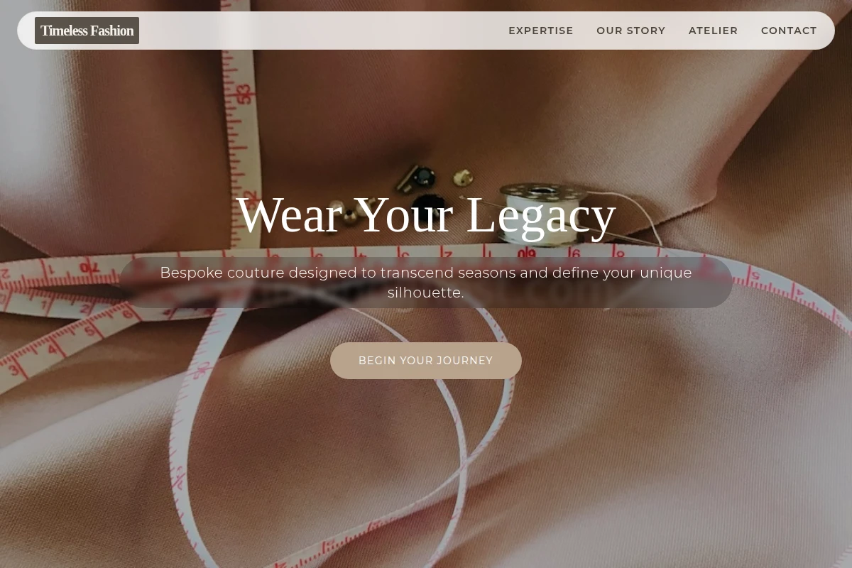 Timeless Fashion Design