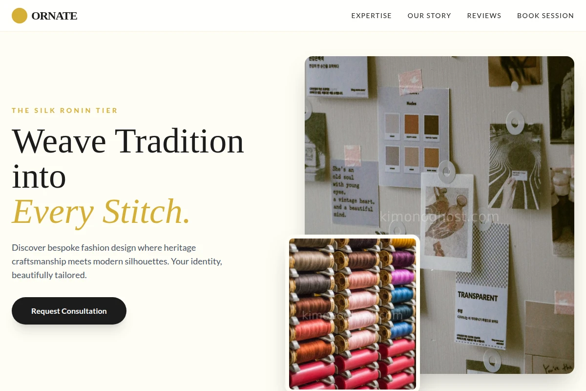 Ornate Fashion Design