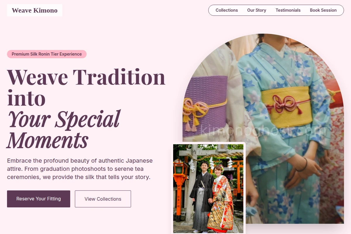 Weave Kimono