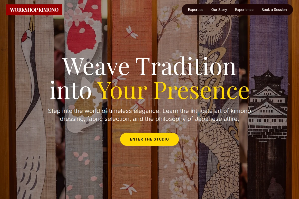 Workshop Kimono