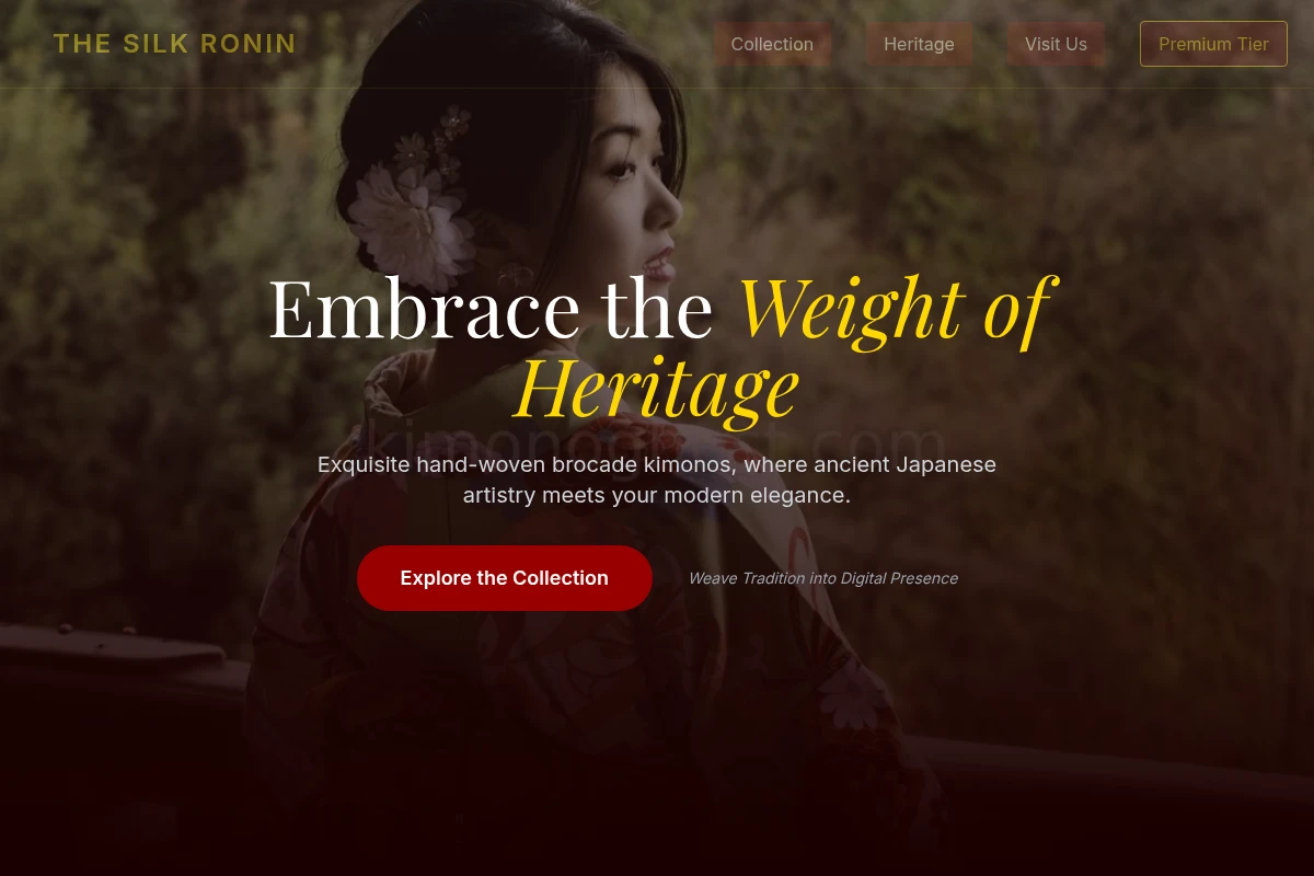 Brocade Kimono