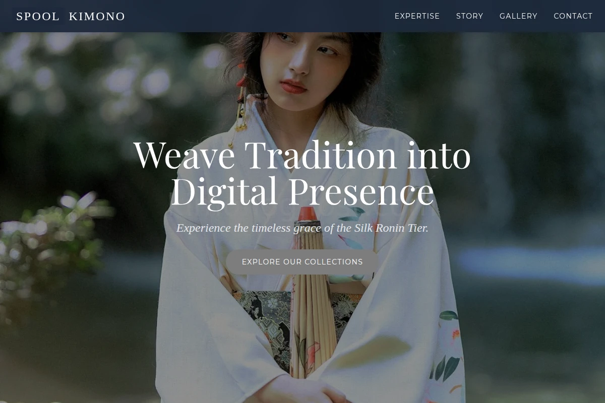 Spool Kimono