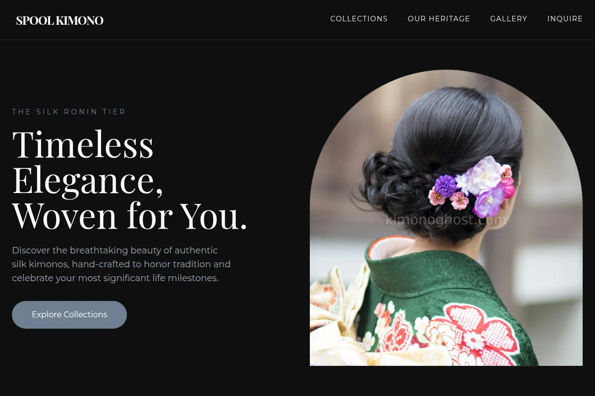 Spool Kimono