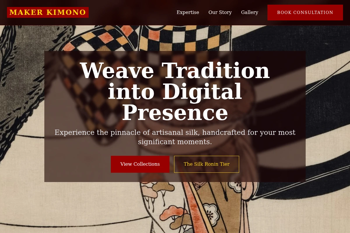 Maker Kimono