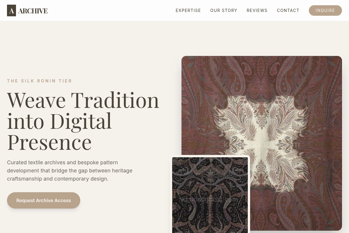 Archive Textile Design