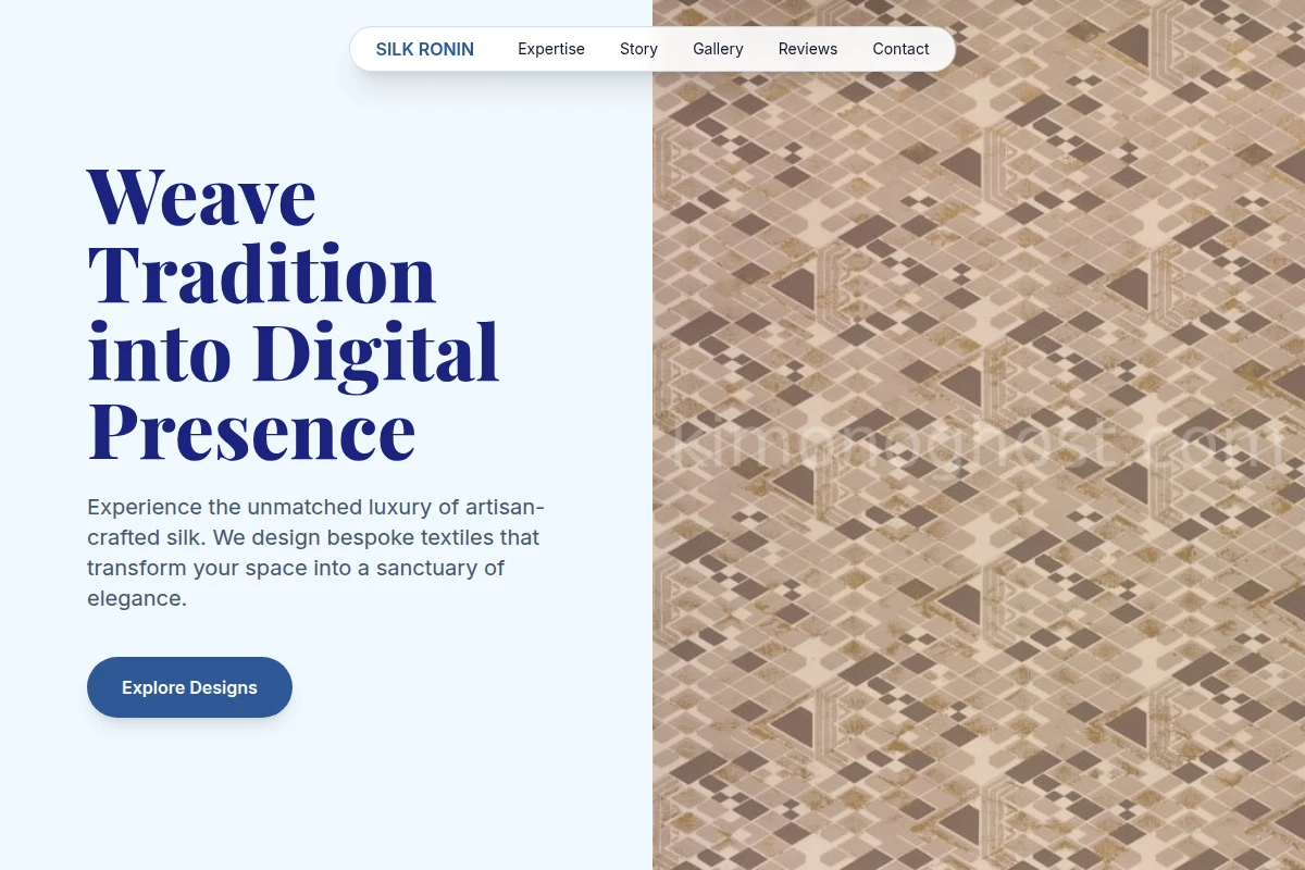 Silk Textile Design