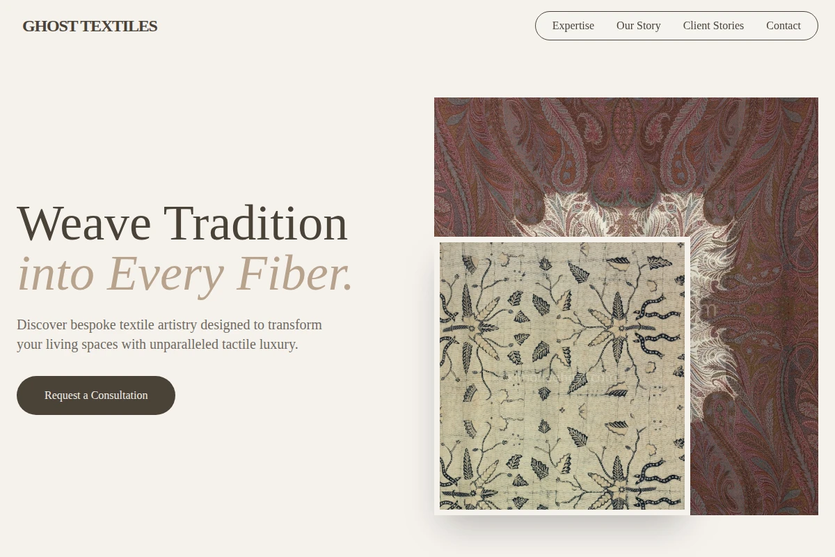 Ghost Textile Design