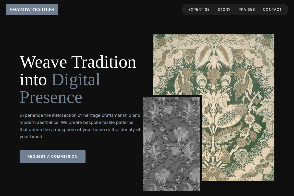 Shadow Textile Design