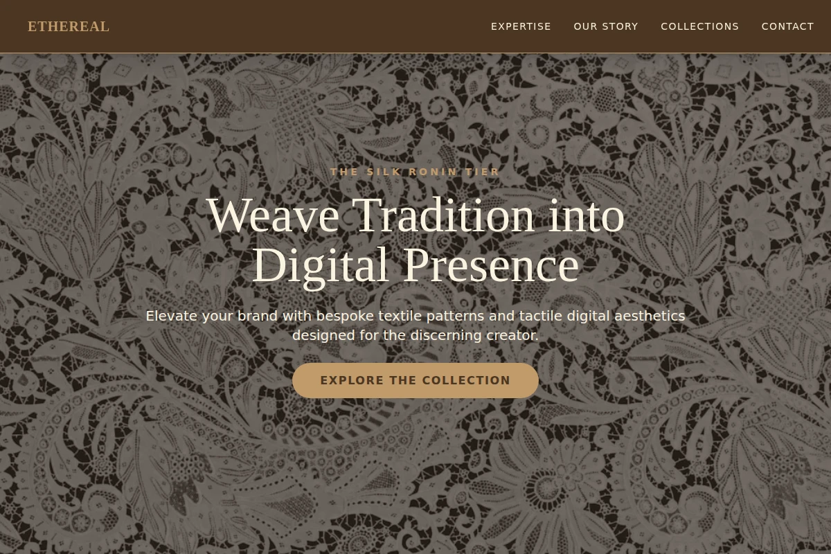 Ethereal Textile Design