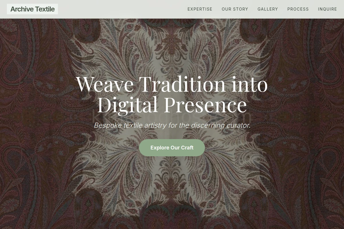 Archive Textile Design
