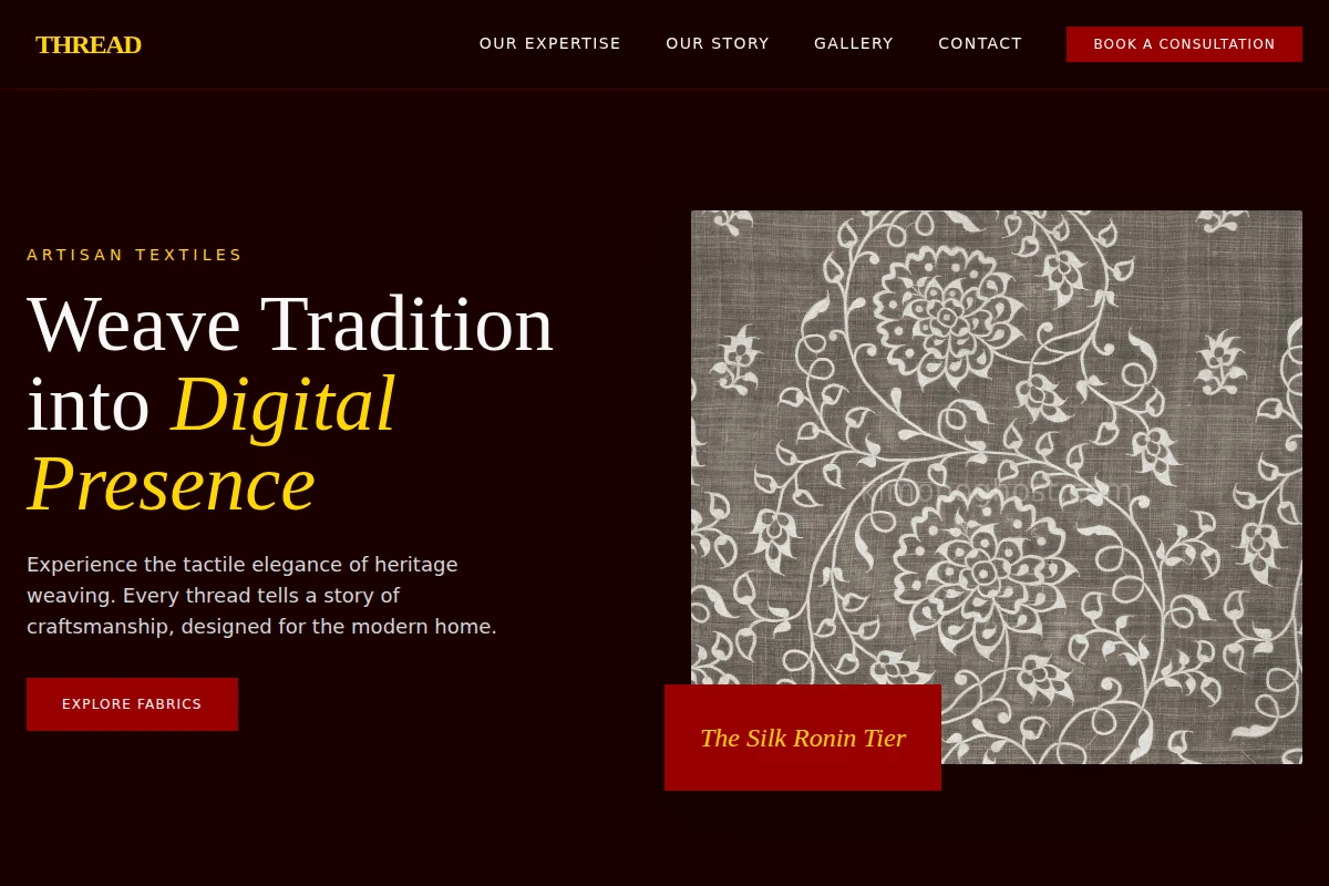 Thread Textile Design