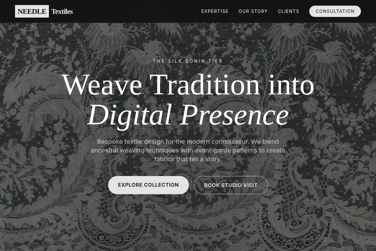 Needle Textile Design