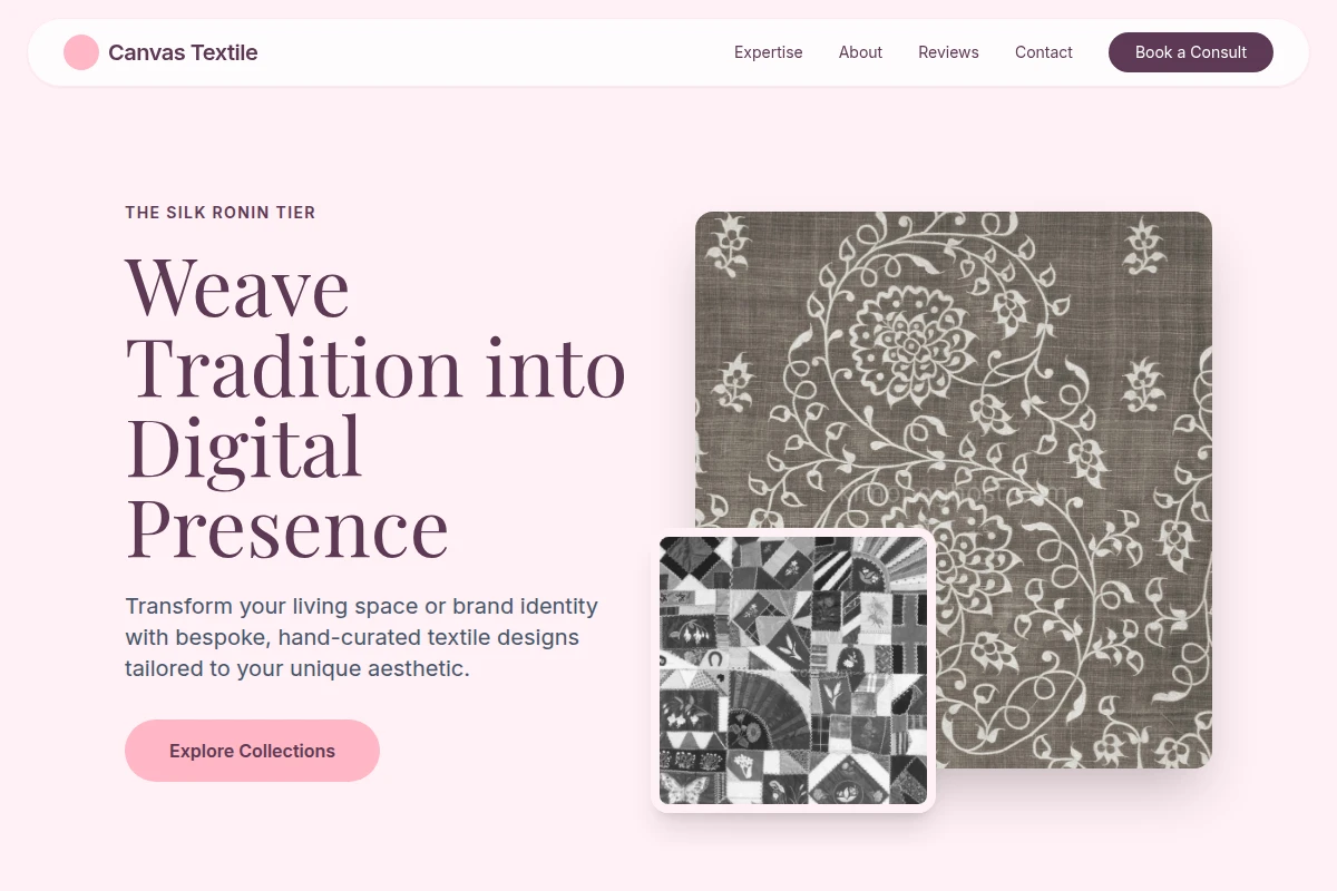 Canvas Textile Design