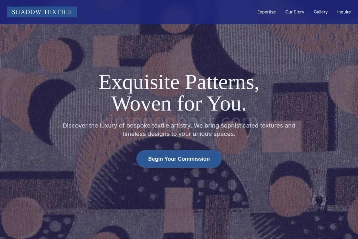 Shadow Textile Design