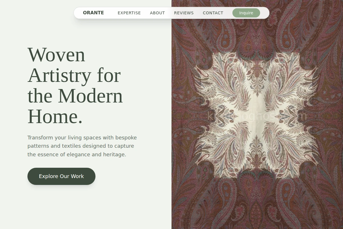 Ornate Textile Design