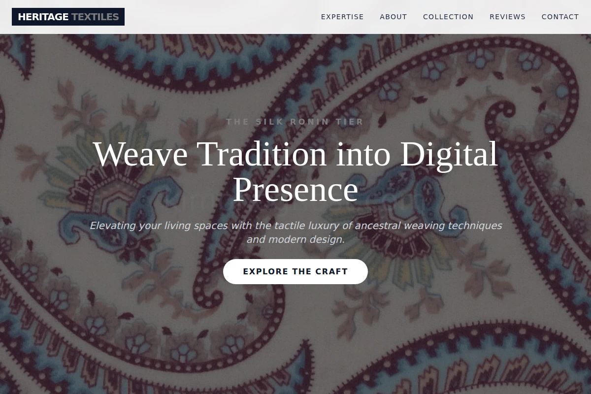 Heritage Textile Design