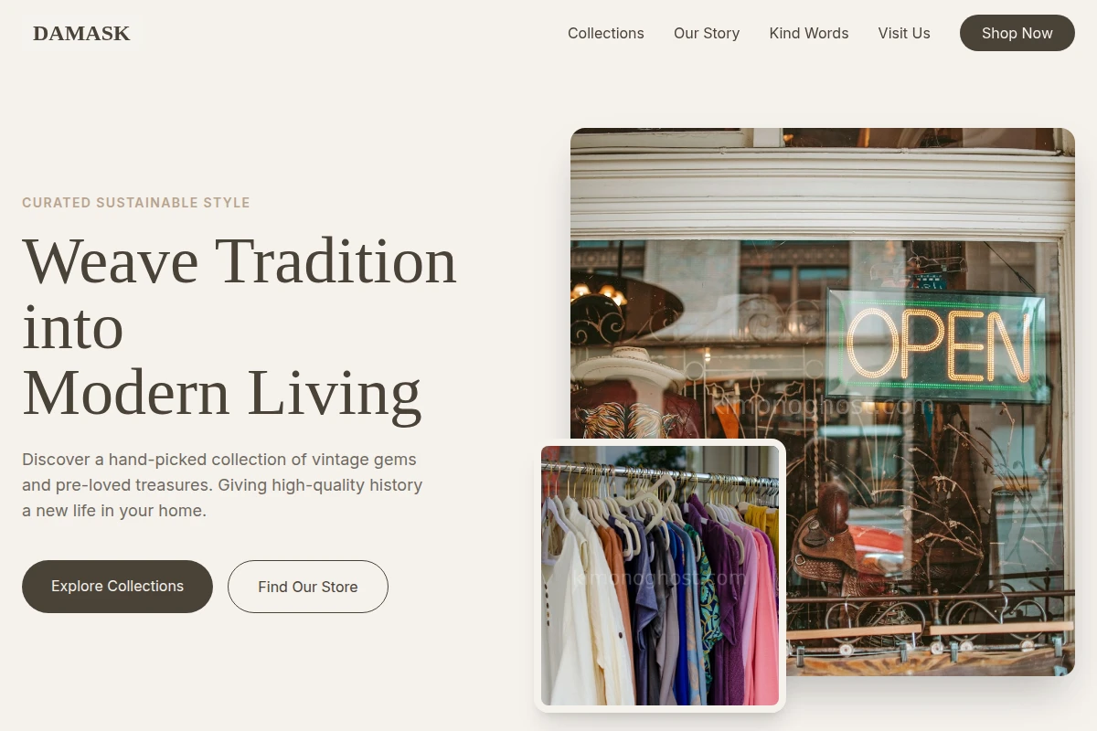 Damask Thrift Secondhand Store